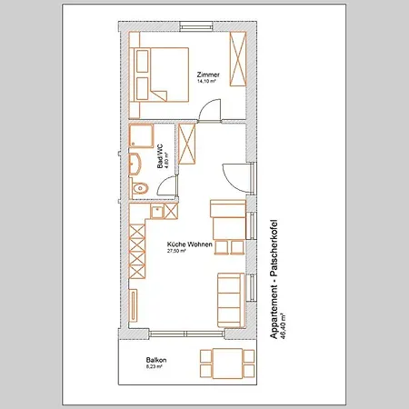 Apartment Edith *